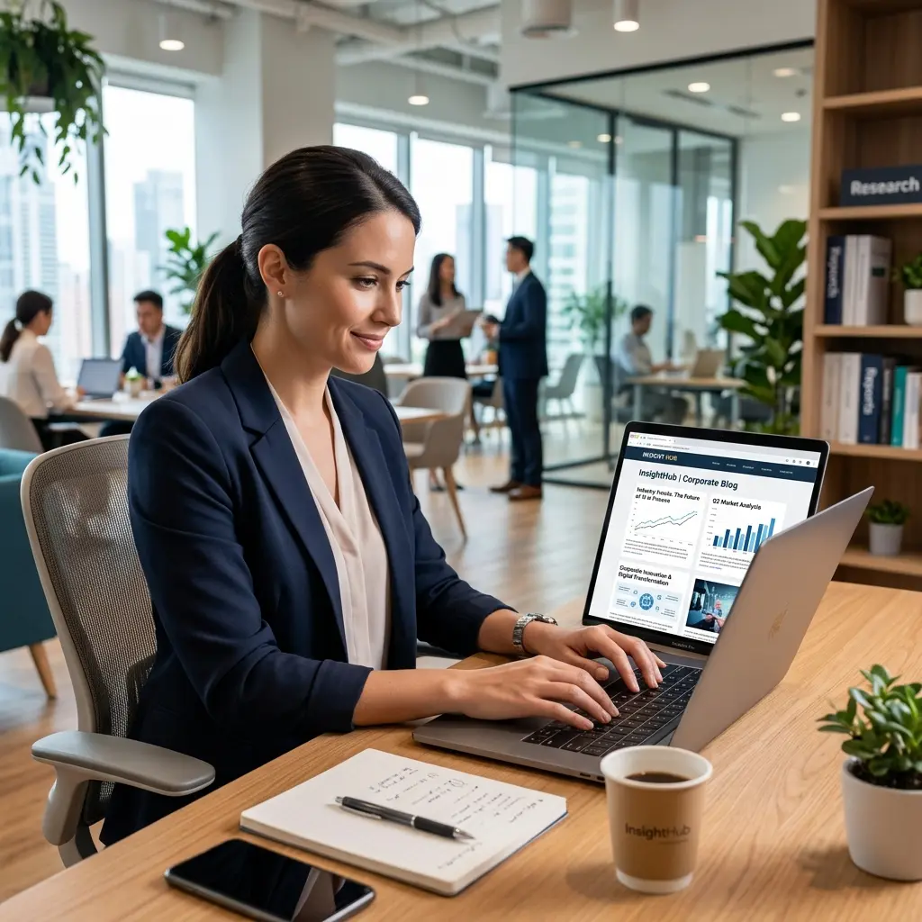 Blog Hero - Modern Workspace